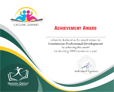 Certificate and awards of learning